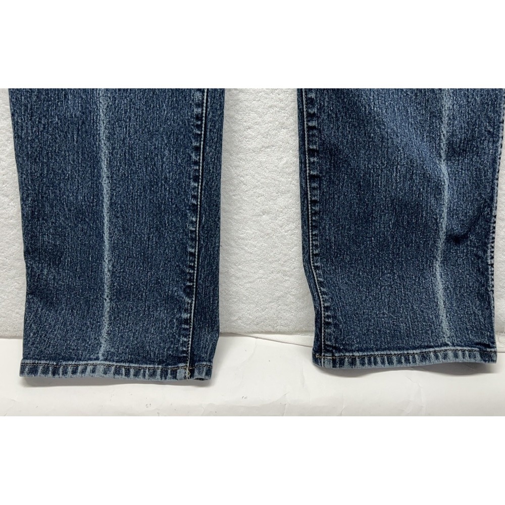 Ariat Rebar Mens Size 44X32 Blue M4 Low Rise Straight Denim Jeans (K1) - Picture 2 of 7